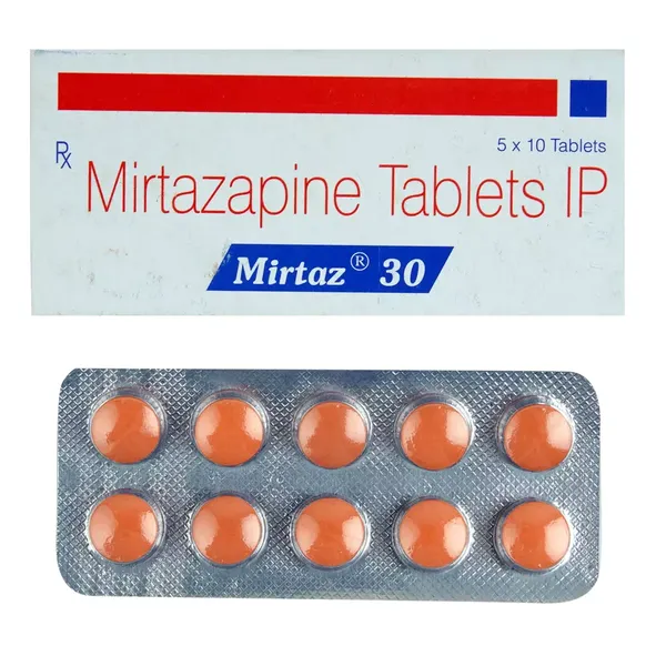 MIRTAZ 30MG 10TAB