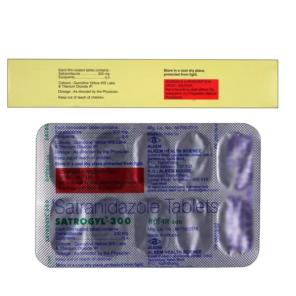 SATROGYL 300MG 10TAB