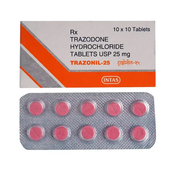 TRAZONIL 25MG 10TAB