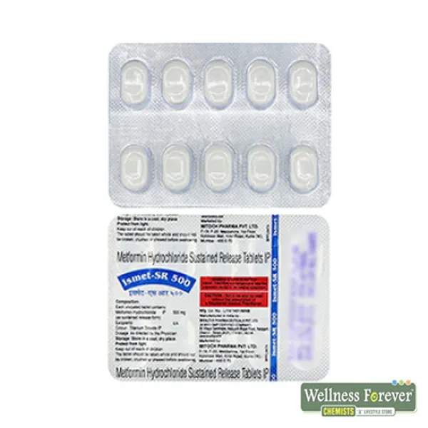 ISMET-SR 500MG 10TAB