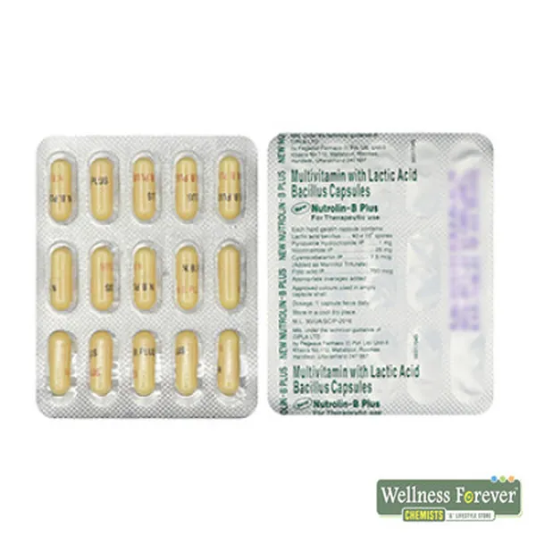 NUTROLIN-B PLUS 15CAP Upto 25.00% Off | Wellness Forever