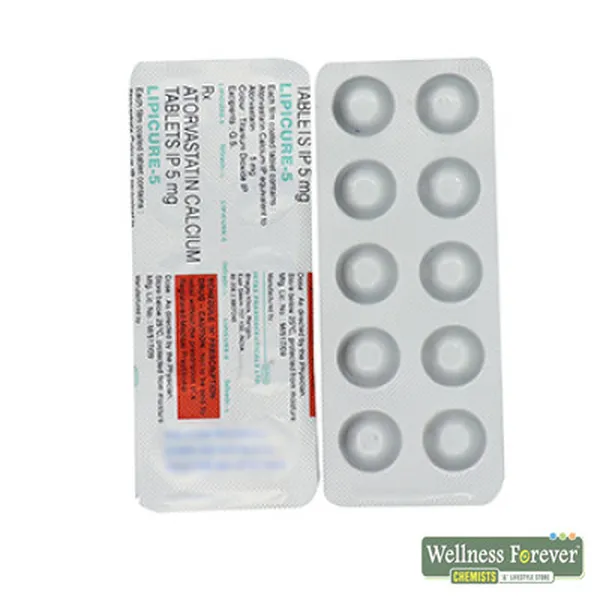 LIPICURE 5MG 10TAB