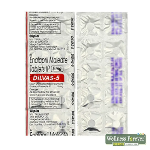 DILVAS 5MG 10TAB