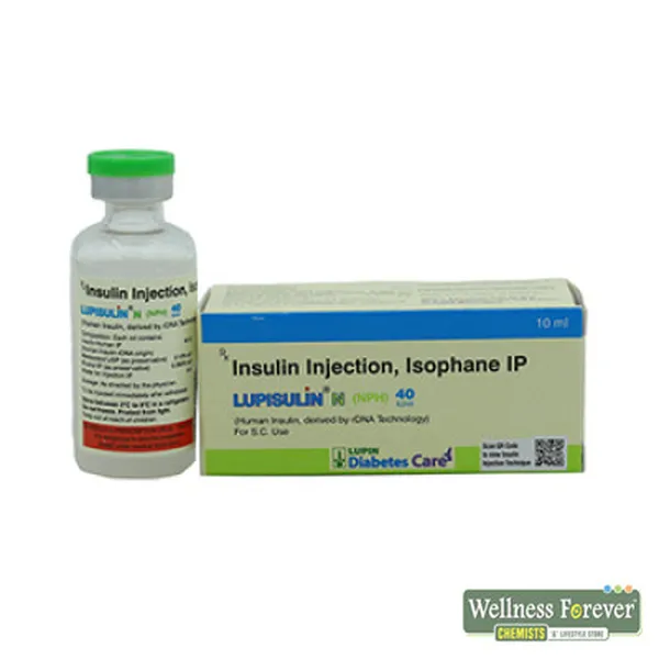 LUPISULIN N 40IU INJ 10ML VIAL