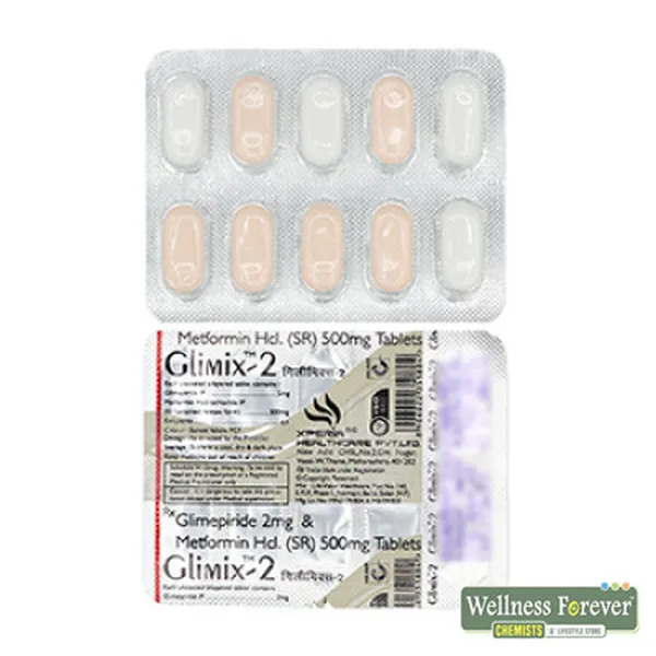 GLIMIX 2MG 10TAB