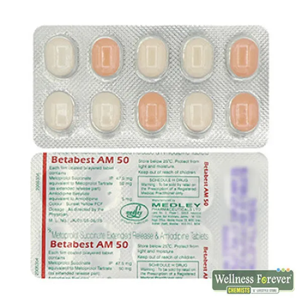 BETABEST-AM 50MG 10TAB