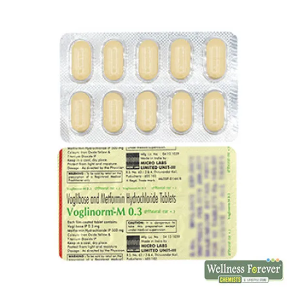 VOGLINORM-M 0.3MG 10TAB