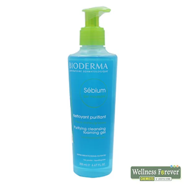 BIODERMA SEBIUM PURIFYING FOAMING GEL CLEANSER - 200ML