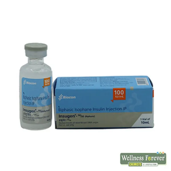 INSUGEN 50/50 100IU 10ML VIAL