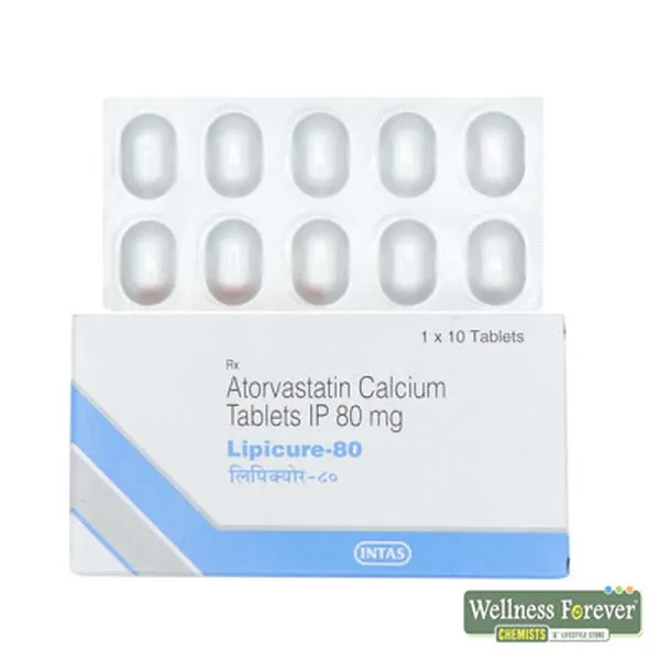 LIPICURE 80MG 10TAB