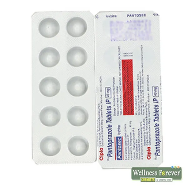 PANTOSEC 40MG 10TAB