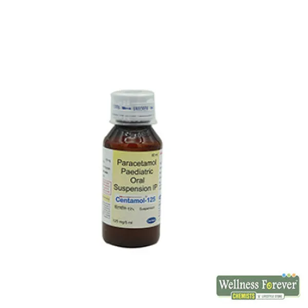 CENTAMOL 125MG SYP 60ML