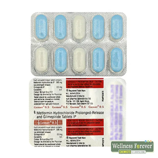 GEMER 0.5MG 10TAB