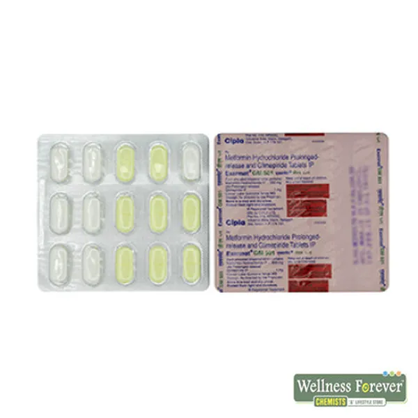 EXERMET-GM 501MG 15TAB