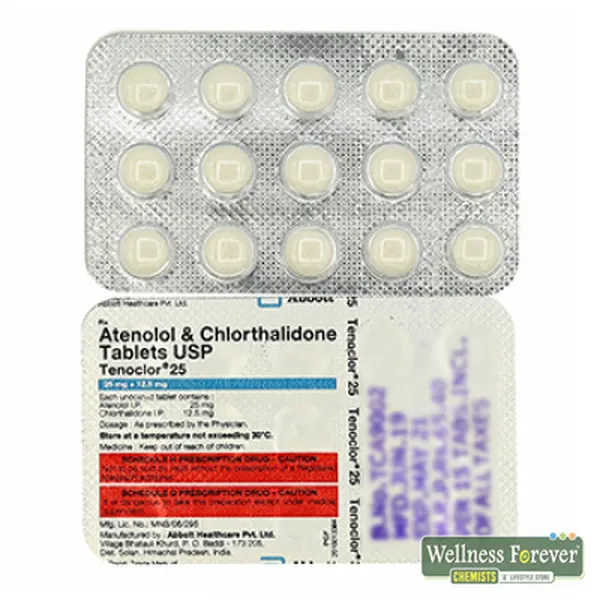 TENOCLOR 25MG 15TAB