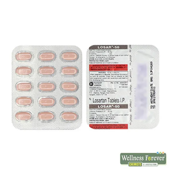 LOSAR 50MG 15TAB