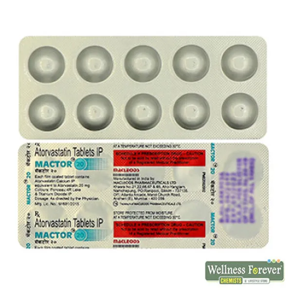 MACTOR 20MG 10TAB