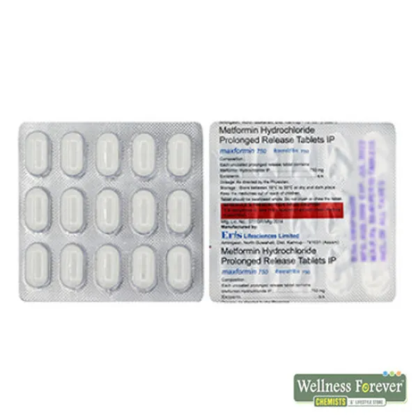 MAXFORMIN 750MG 15TAB