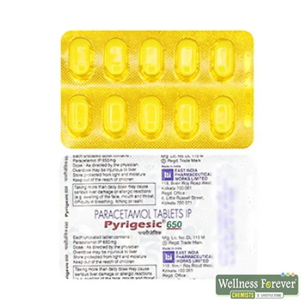 PYRIGESIC 650MG 10TAB