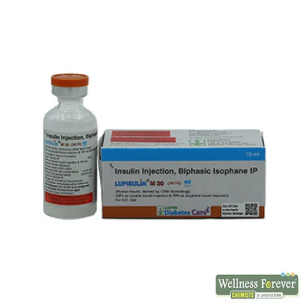 LUPISULIN M30 40IU INJ 10ML VIAL