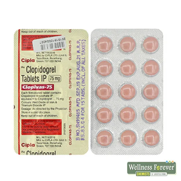 CLOPIVAS 75MG 15TAB