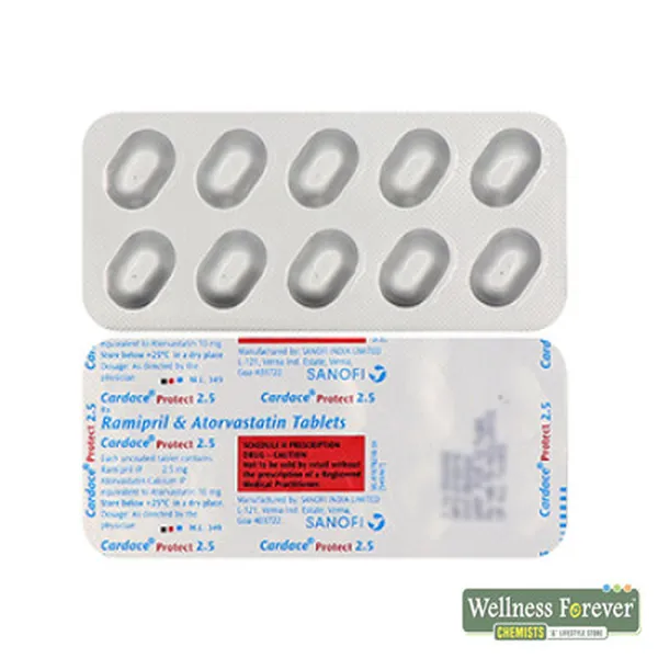 CARDACE-PROTECT 2.5MG 10TAB