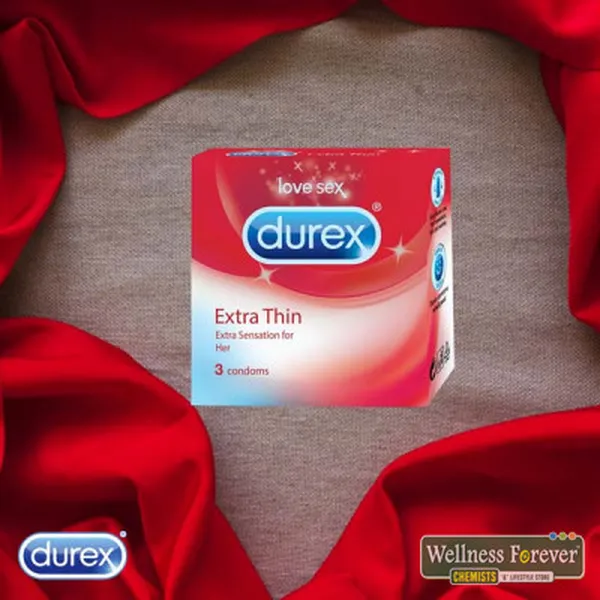 Durex Love Sex Extra Thin Condoms 3 Co Upto 11 Off 3 Count