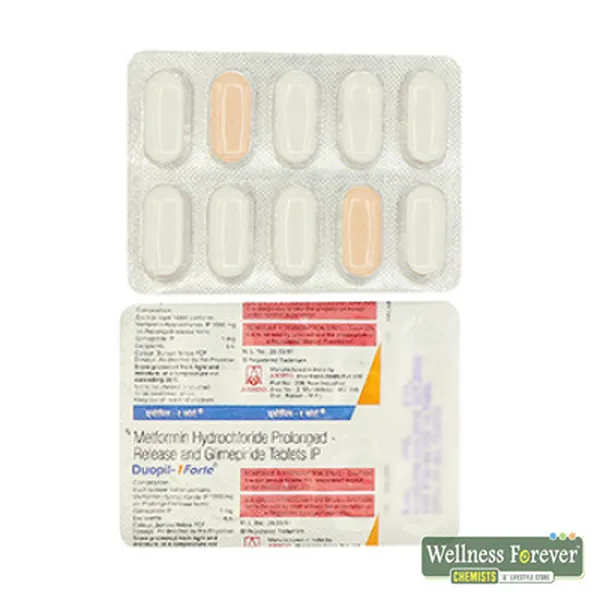 DUOPIL-FORTE 1MG 10TAB