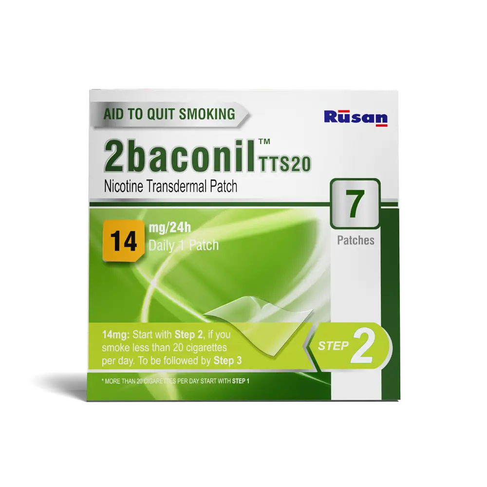 Nicotine Transdermal Patch 14mg/24h 7 Patch