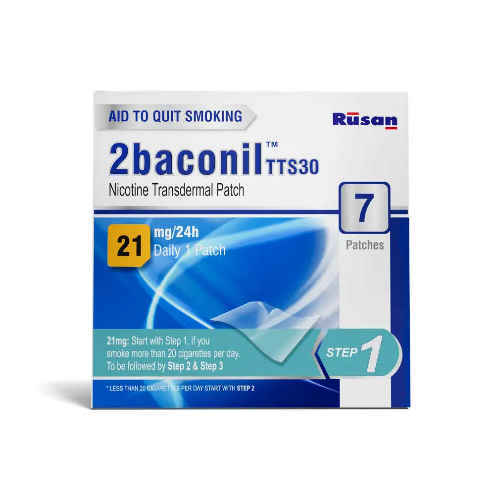 Nicotine Transdermal Patch 21mg/24h 7 Patch