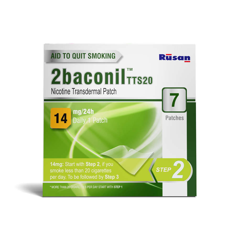 Nicotine Transdermal Patch 14mg/24h 7 Patch