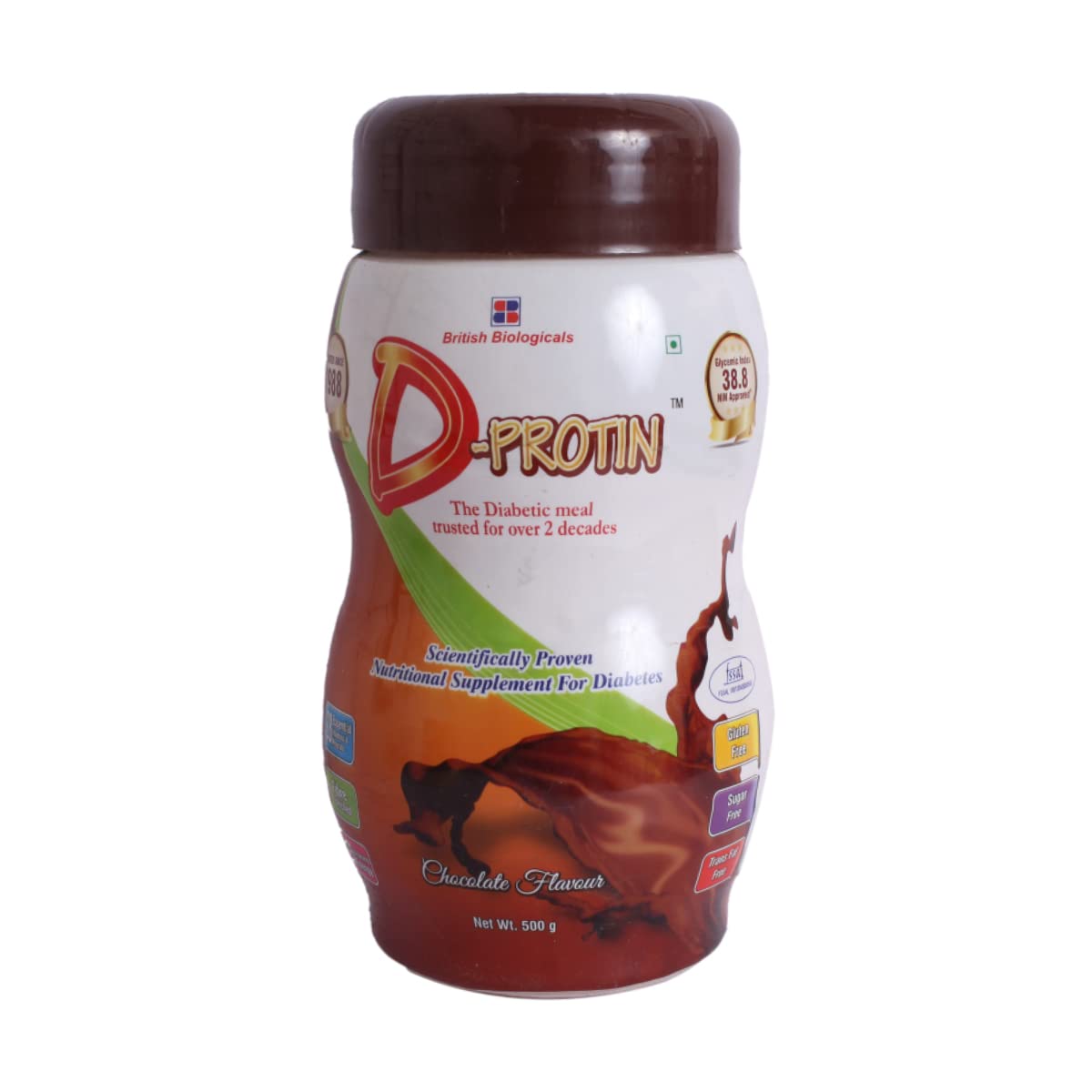 D Protein Chocolate Powder SF 500gm