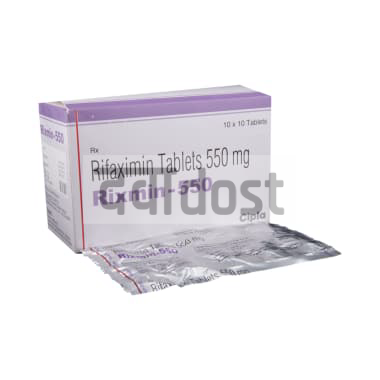 Buy Rixmin 550mg Tablet 10s Online, View Uses, Review, Price ...