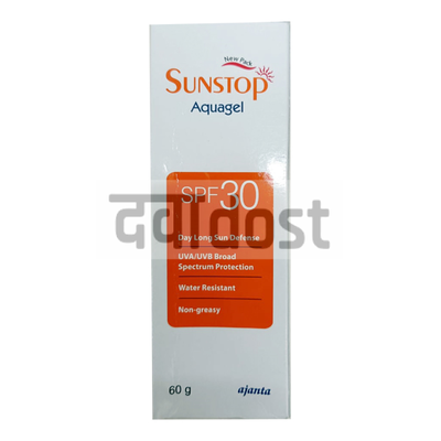 sunstop aquagel spf 30 review