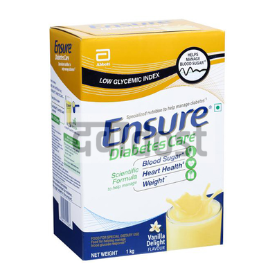 Buy Ensure Diabetes Care Vanilla Delight Powder 1kg Online, View Uses ...