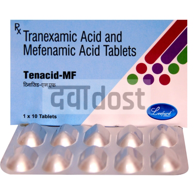 Buy Tenacid Mf 500mg 250mg Tablet 10s Online View Uses Review Price Composition Secondmedic