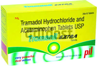 Tromanil Extra 500 Mg 50 Mg Tablet 10s