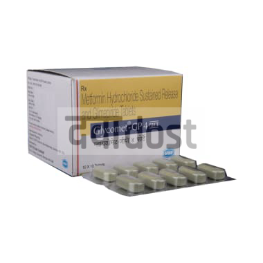 Buy Glycomet Gp Forte Tablet Pr Online View Uses Review Price