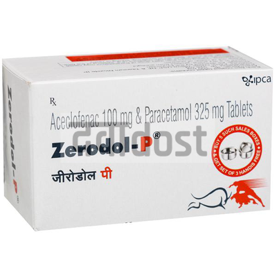 Buy Zerodol P Tablet 10s Online View Uses Review Price Composition Secondmedic