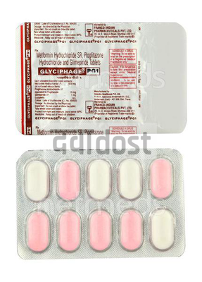 Buy Glimed Mf 4mg 500mg Tablet Sr Online View Uses Review Price Composition Secondmedic