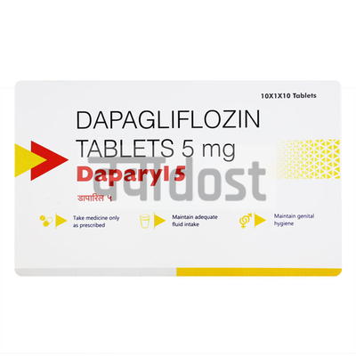 Buy Daparyl 5mg Tablet 10s Online, View Uses, Review, Price ...