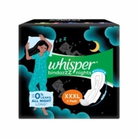 Buy Whisper Bindazzz Nights Xxxl - 4 Pads near me - Secondmedic