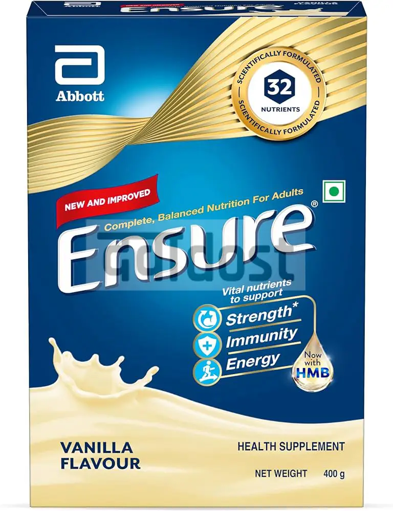 Ensure Complete Balanced Nutrition Drink Adults Vanilla Refill 400gm