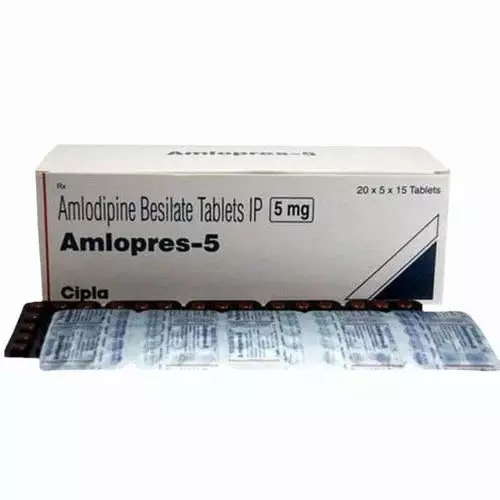 AMLOPRES 5MG 1X15