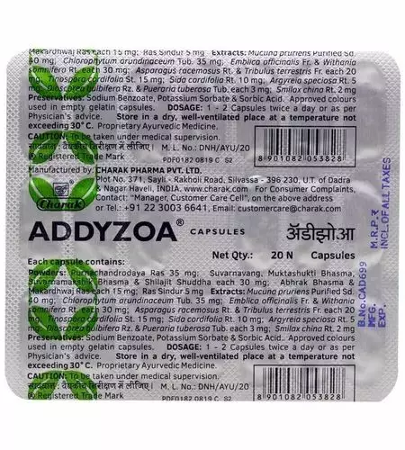 ADDYZOA CAP 1X20