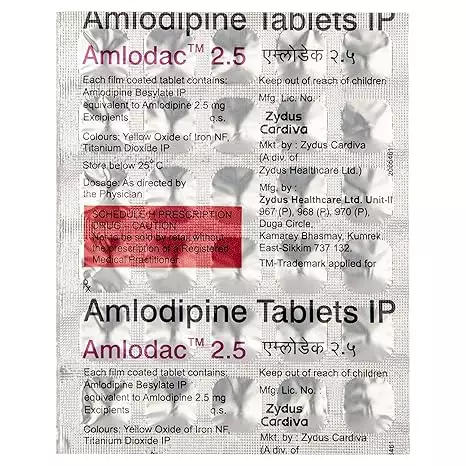 AMLODAC 2.5 N/P 1X30