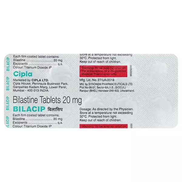 BILACIP TAB 1X10