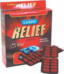 Labdic Relief 50mg/500mg/4mg Tablet 10s