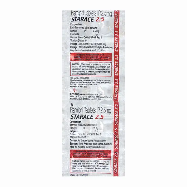 Starace 2.5mg Tablet