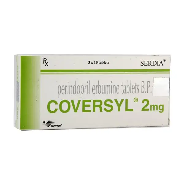 Coversyl 2mg Tablet 10s